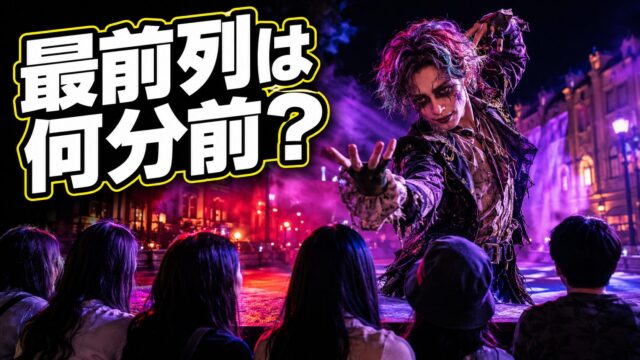 USJゾンビ・デ・ダンスの最前列と場所取りを解説する2026年記事