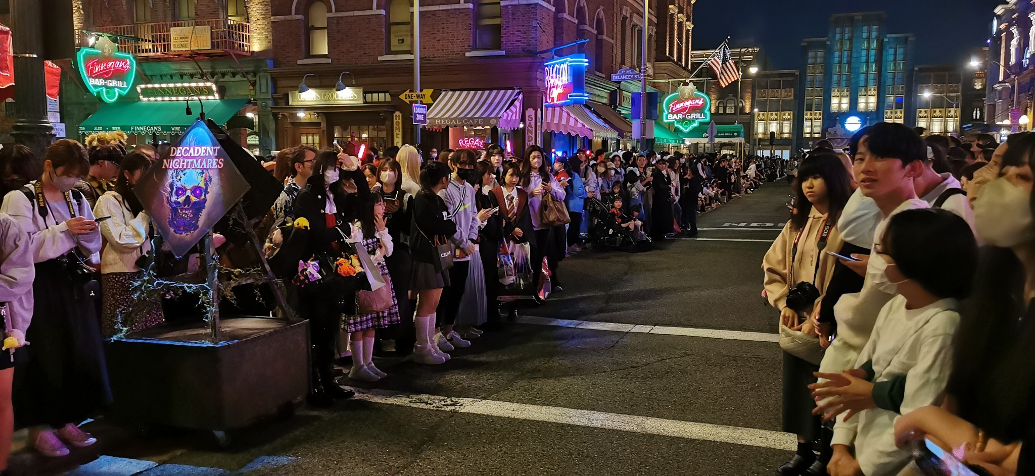 USJハロウィーン・ホラー・ナイト開始前の会場